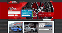 Desktop Screenshot of alloywheelsni.com